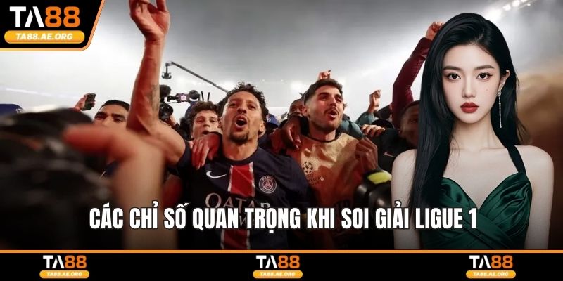 Soi Kèo Ligue 1 - Phân Tích Tỷ Lệ Chuẩn Xác Từng Vòng Đấu Các chỉ số quan trọng khi soi giải Ligue 1
